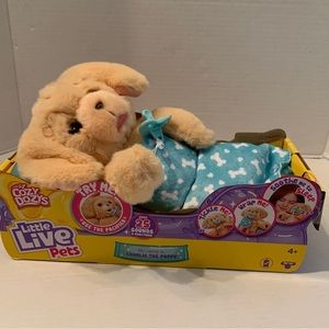 𝅺Little Live Pets Cozy Dozy Charles The puppy💖😾 New